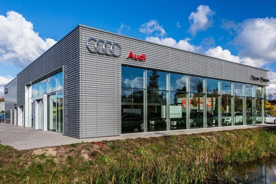 Nieuwbouw Pouw Audi en VW te Rijssen
